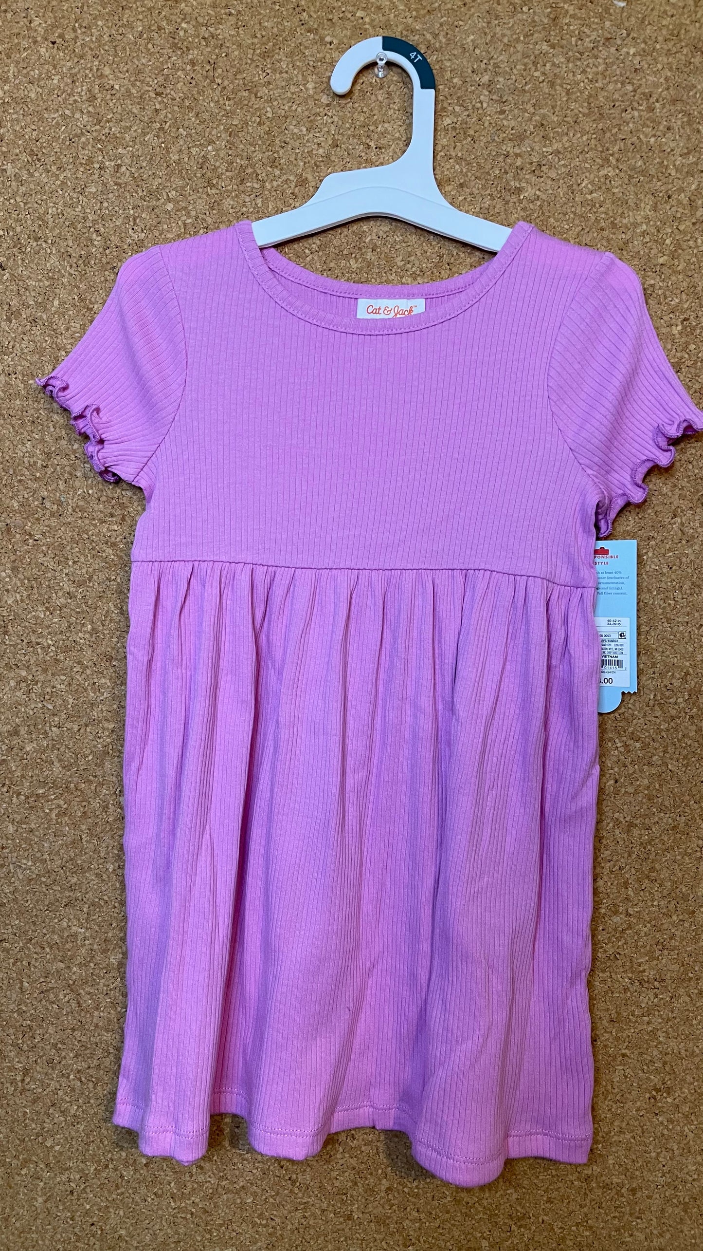 NWT / 4T Purple Dress
