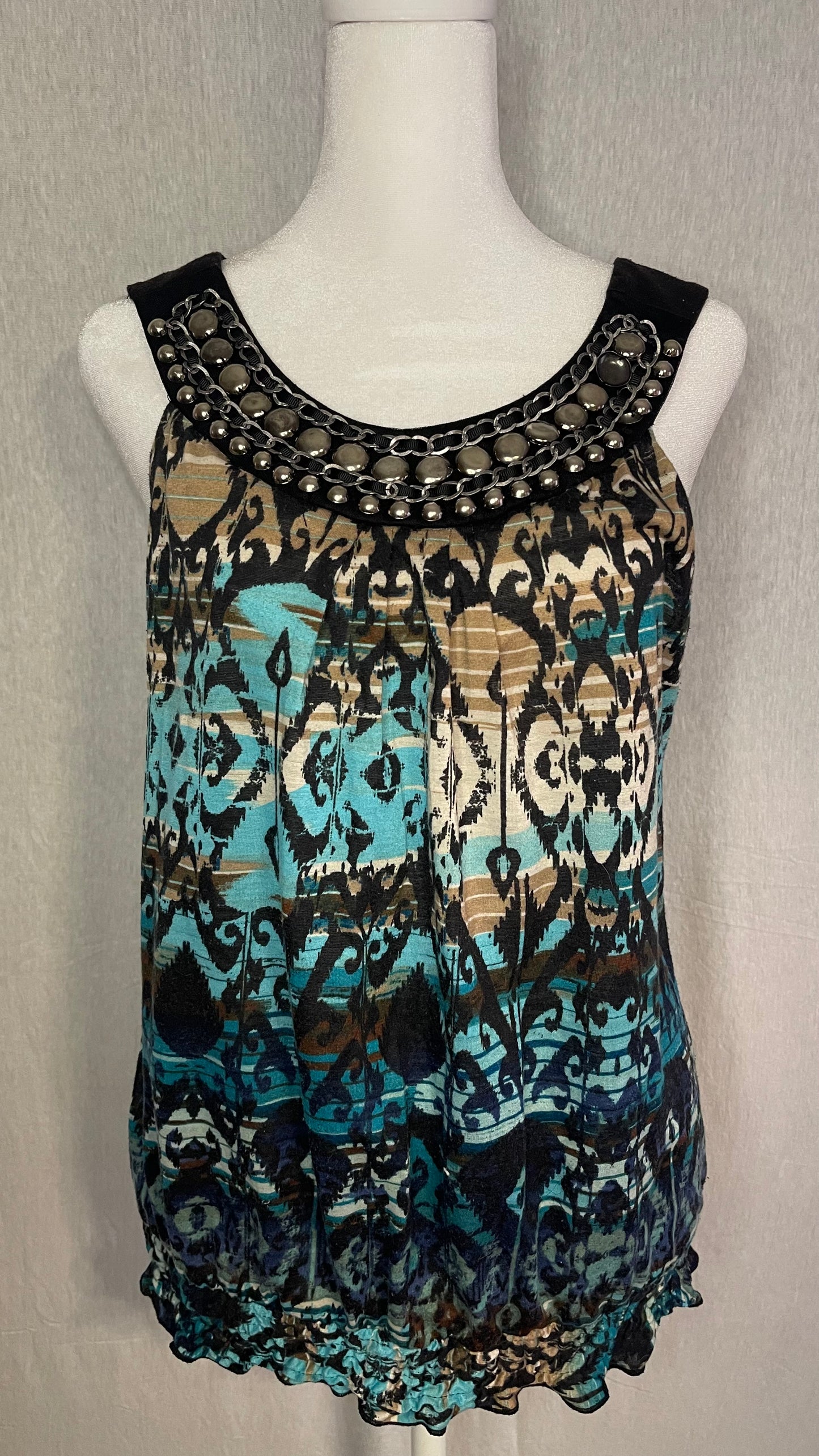 LG Cato Jeweled Early 2000's Top
