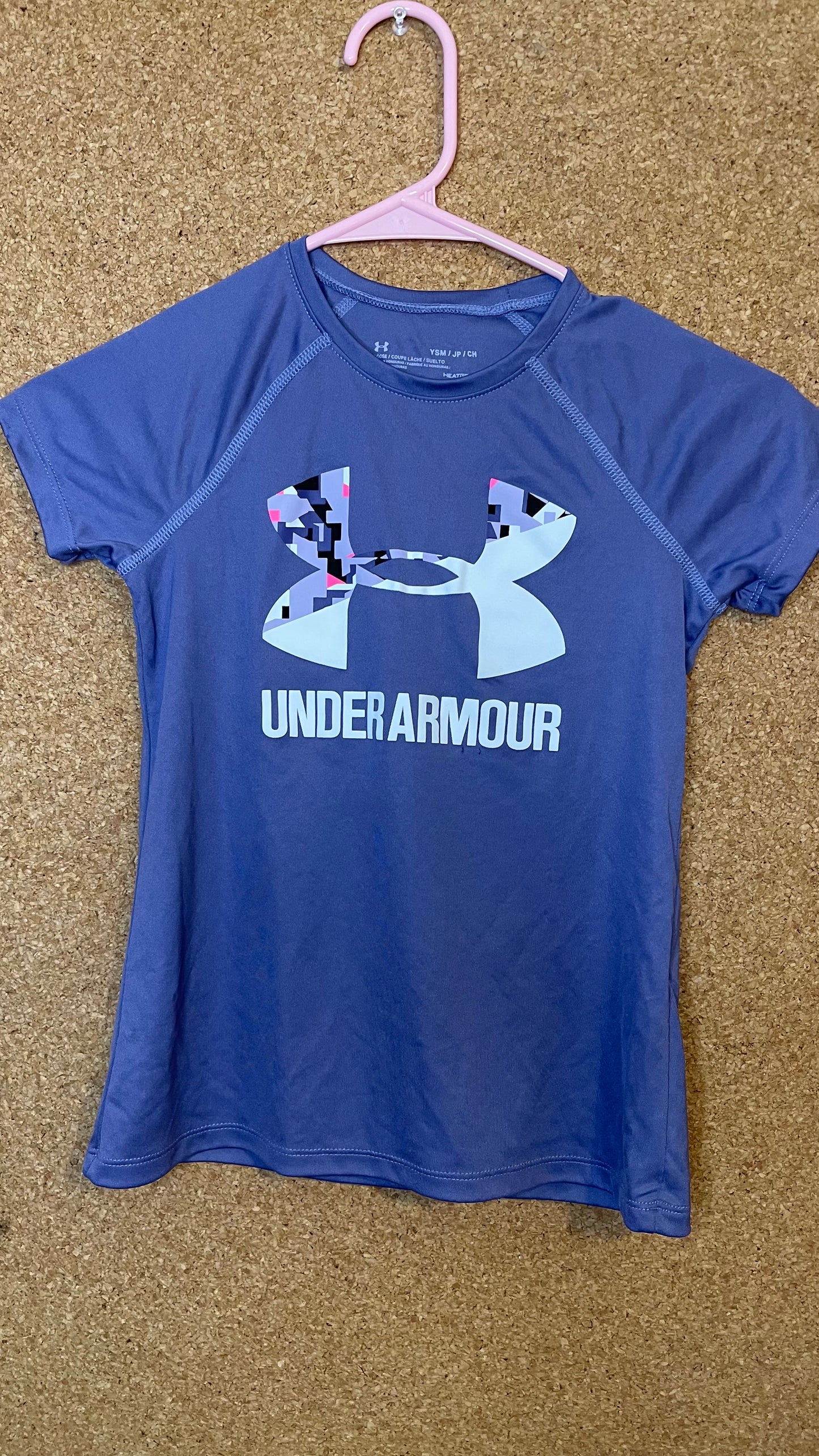 Youth Small Purple Under Armor Shirt