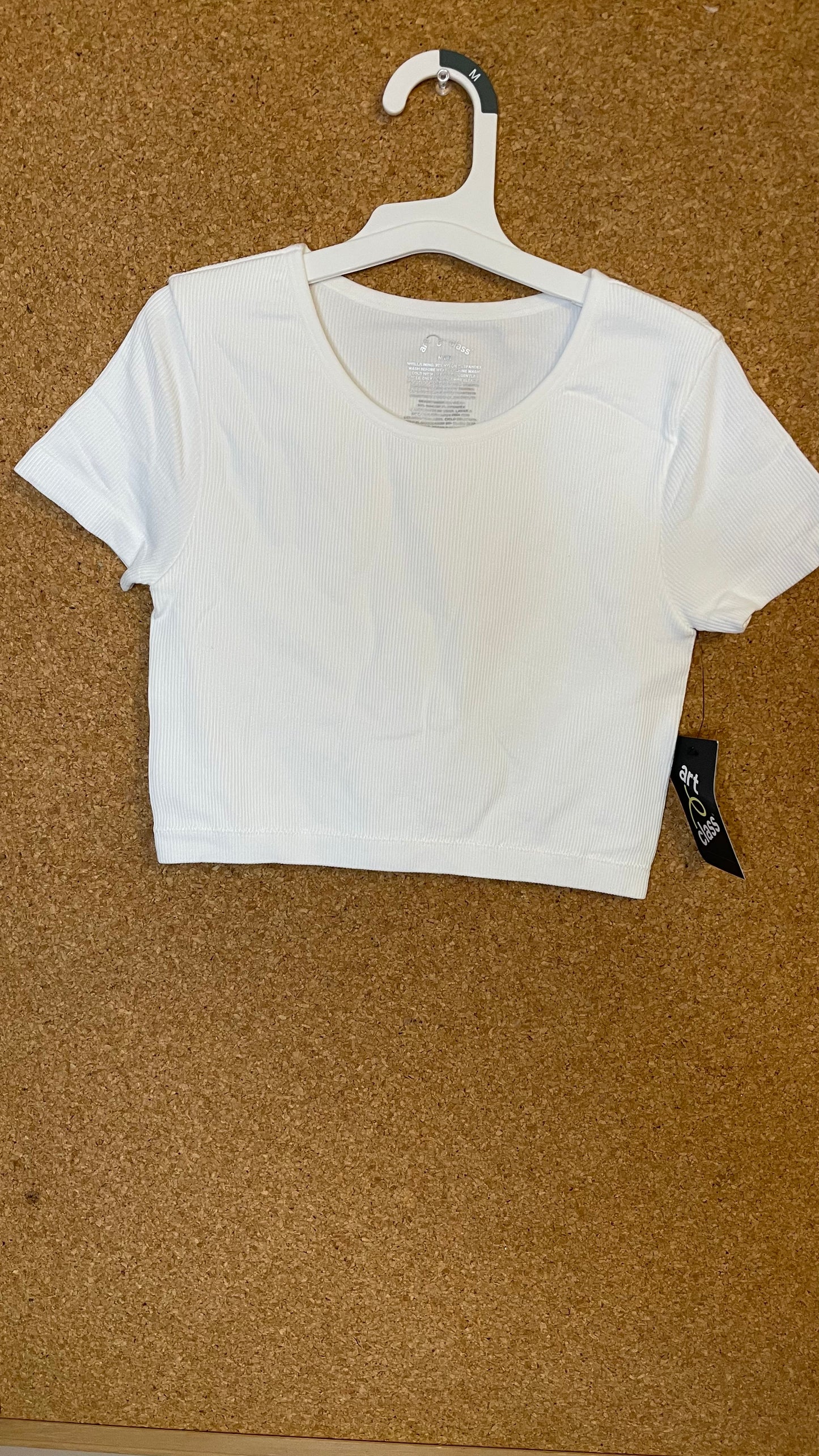 NWT / Girls Medium White Top