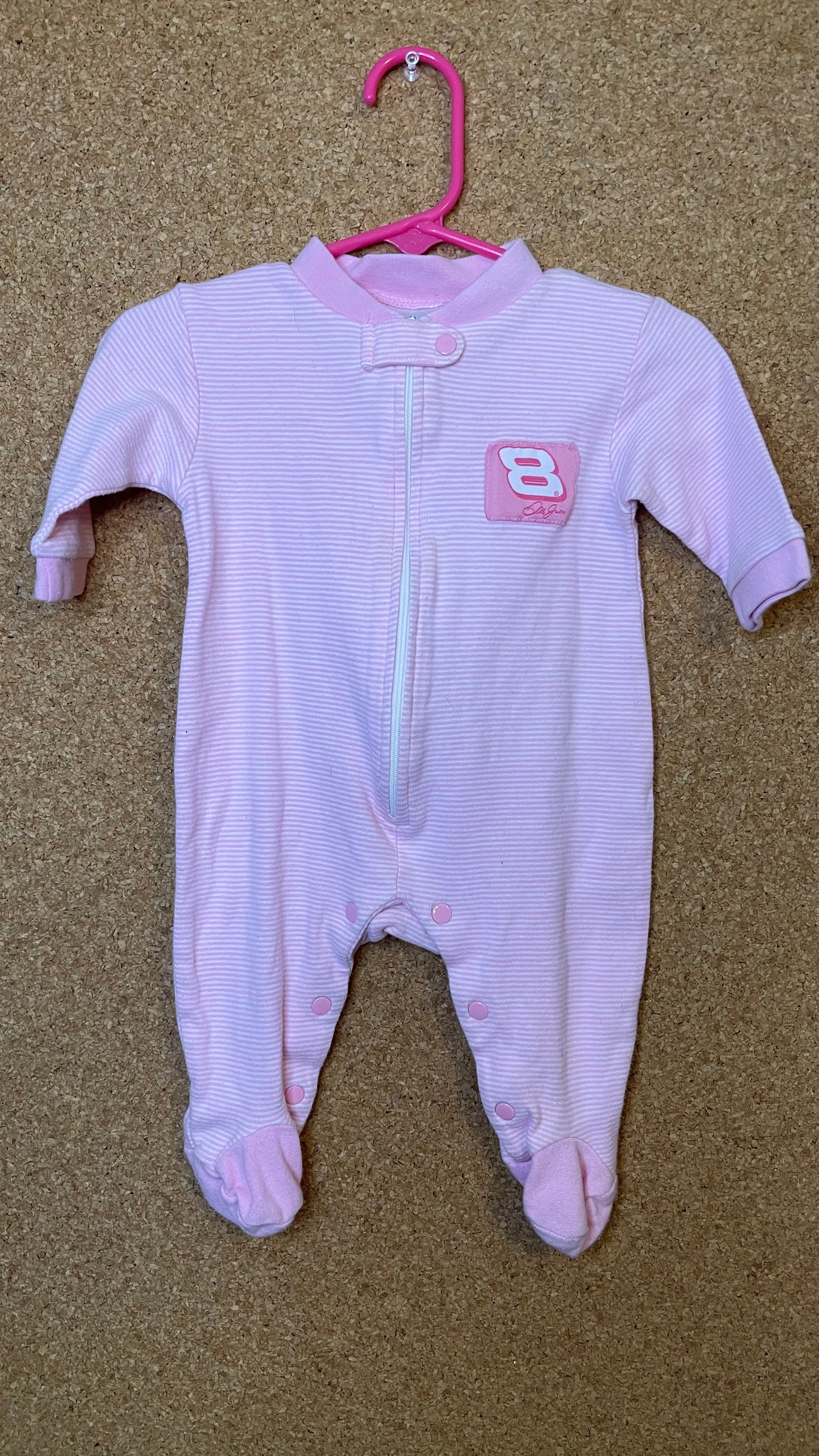 Newborn Pink Racing Sleeper