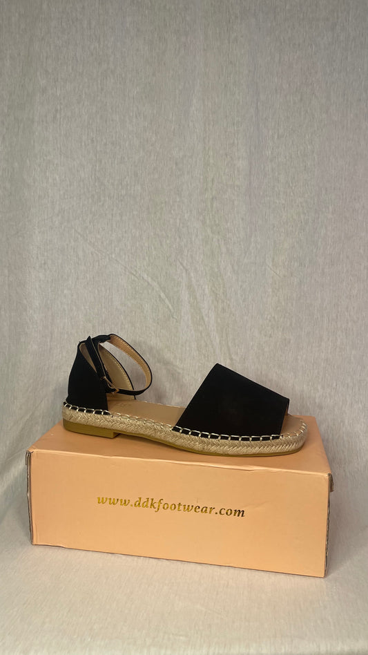 NEW IN BOX / Size 8 1/2 Black Sandals