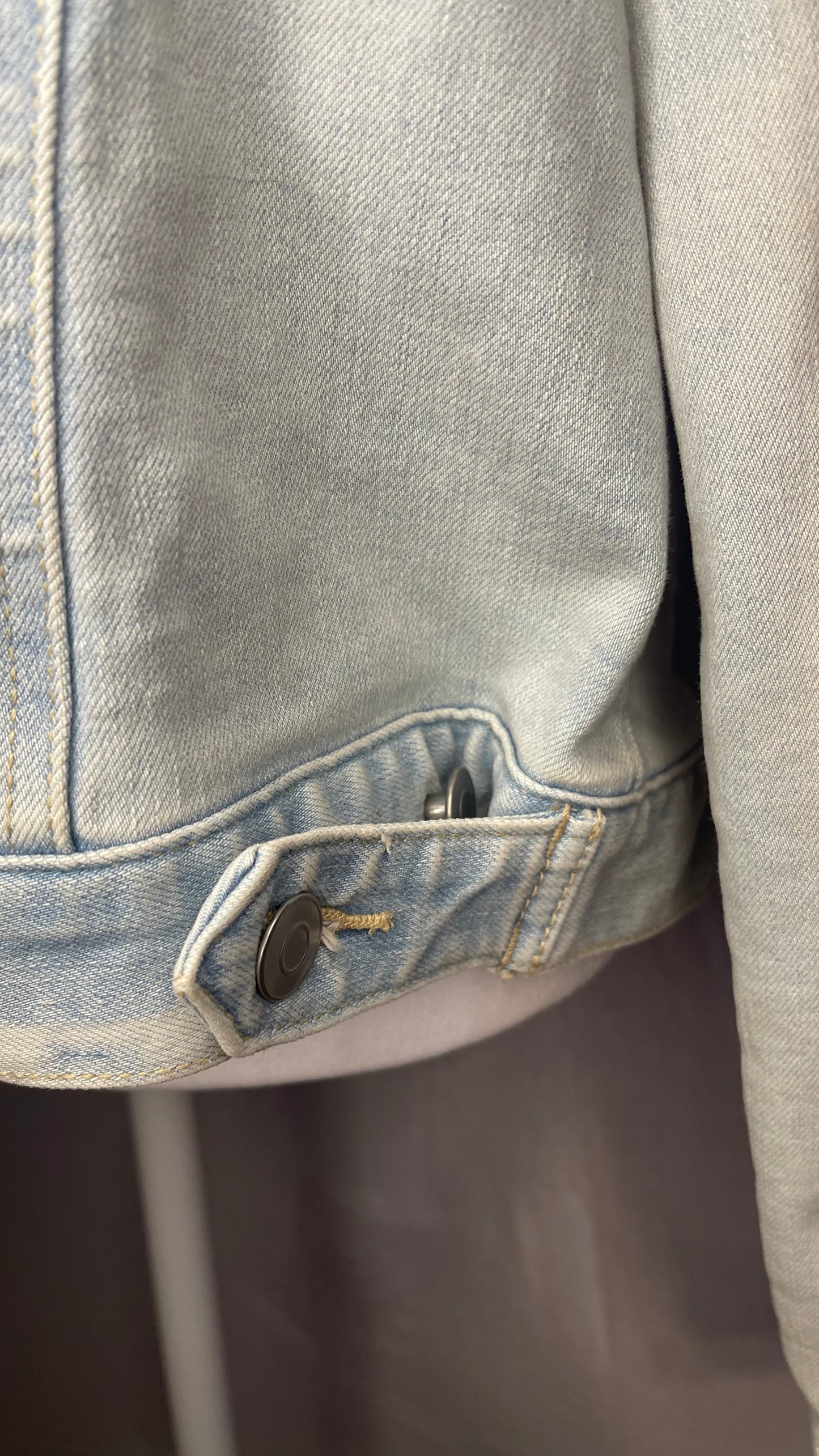 MED Time and Tru Blue Jean Denim Jacket