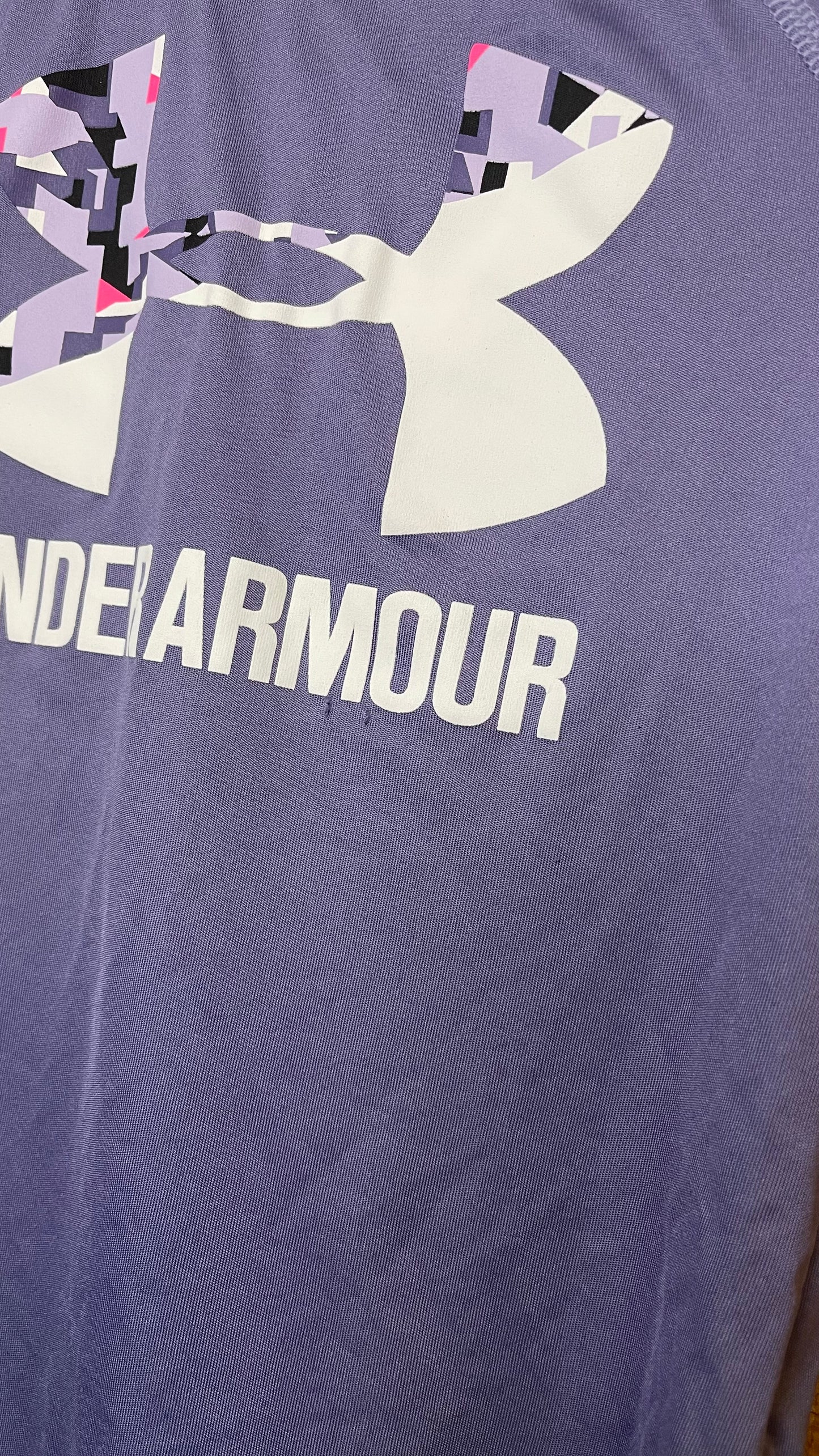 Youth Small Purple Under Armor Shirt