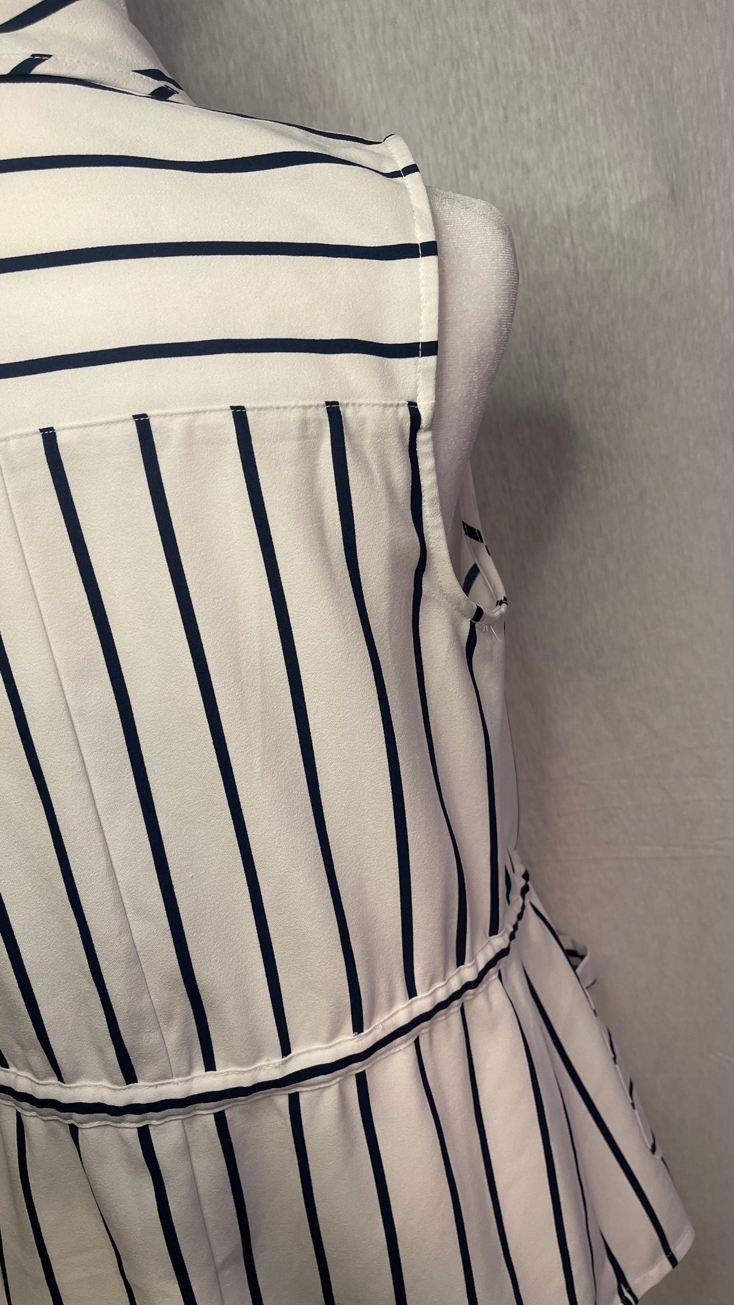 XS Maurice's Striped Vest Top
