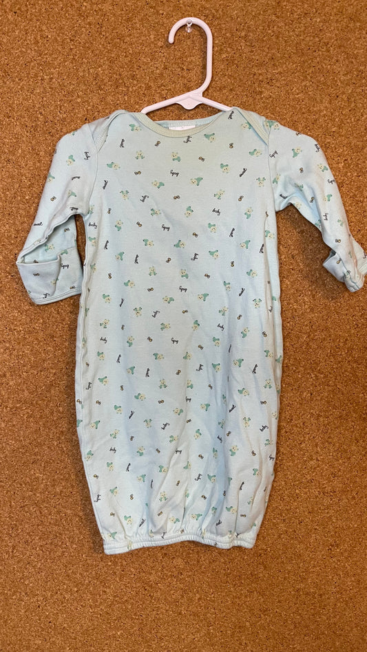 0-6 Months Blue Bear Sleep Sack