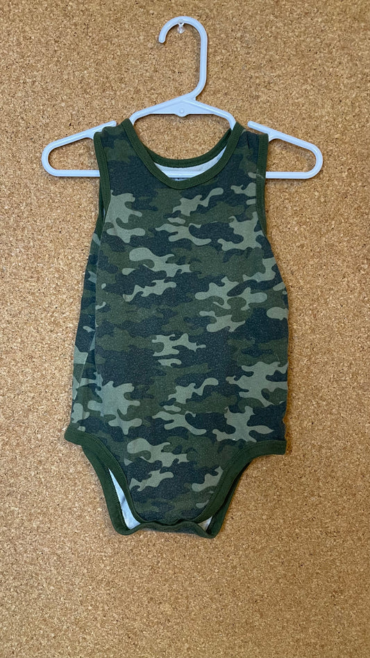 24 Months Camo Tank Onesie