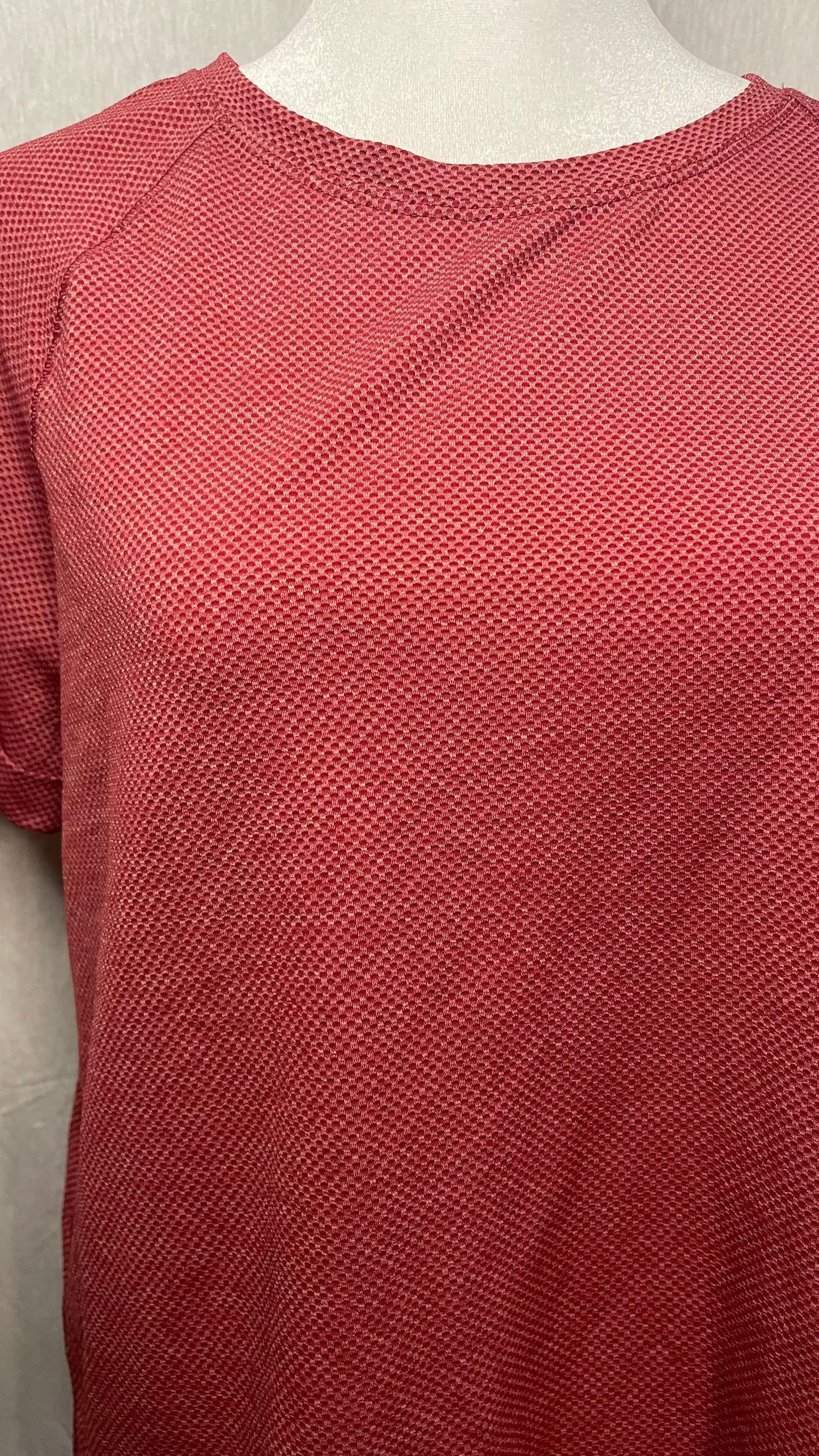 MED Womens Athletic Works Split Back Top