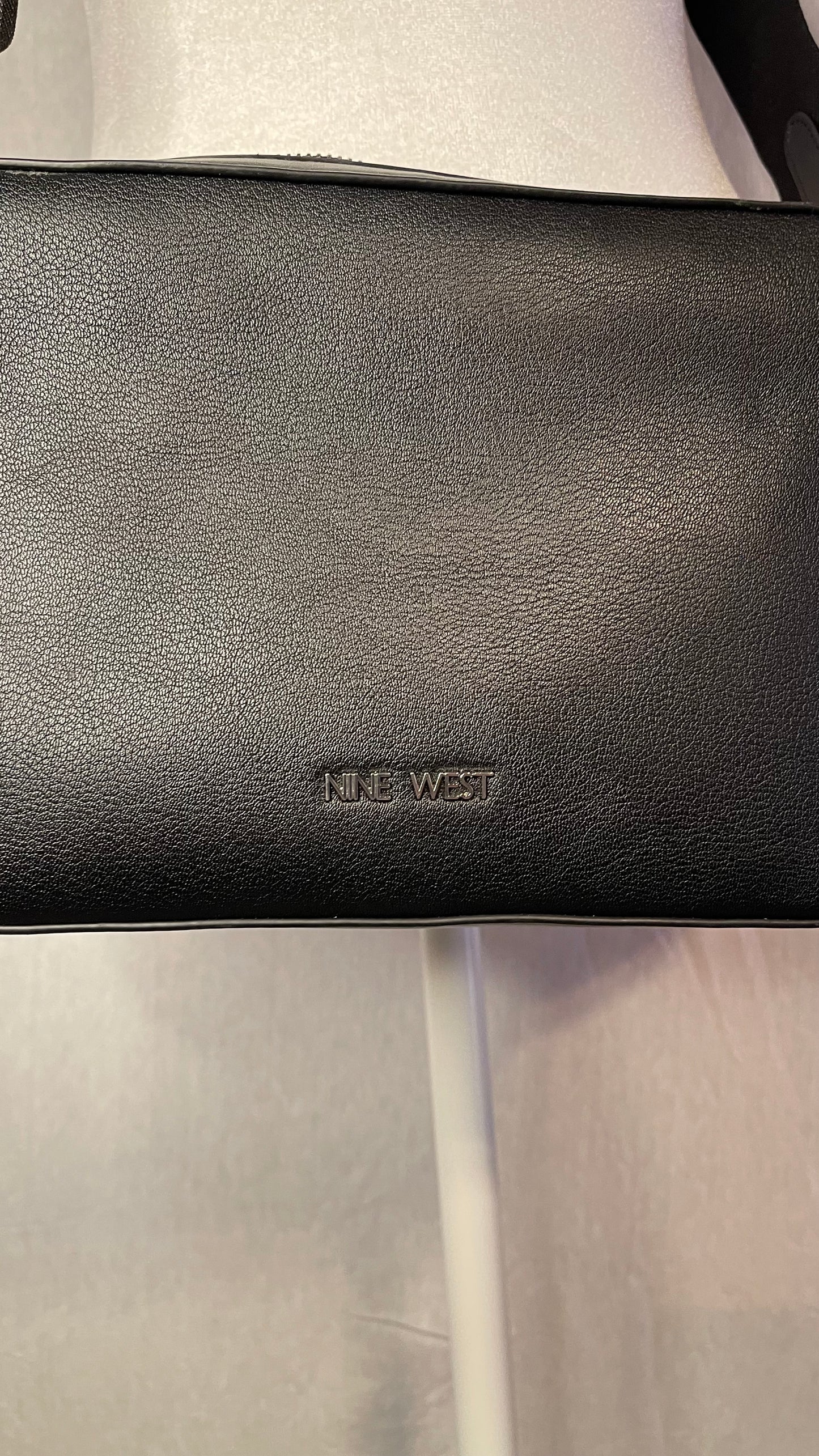 Nine West Brand Black Crossbody Purse Bag