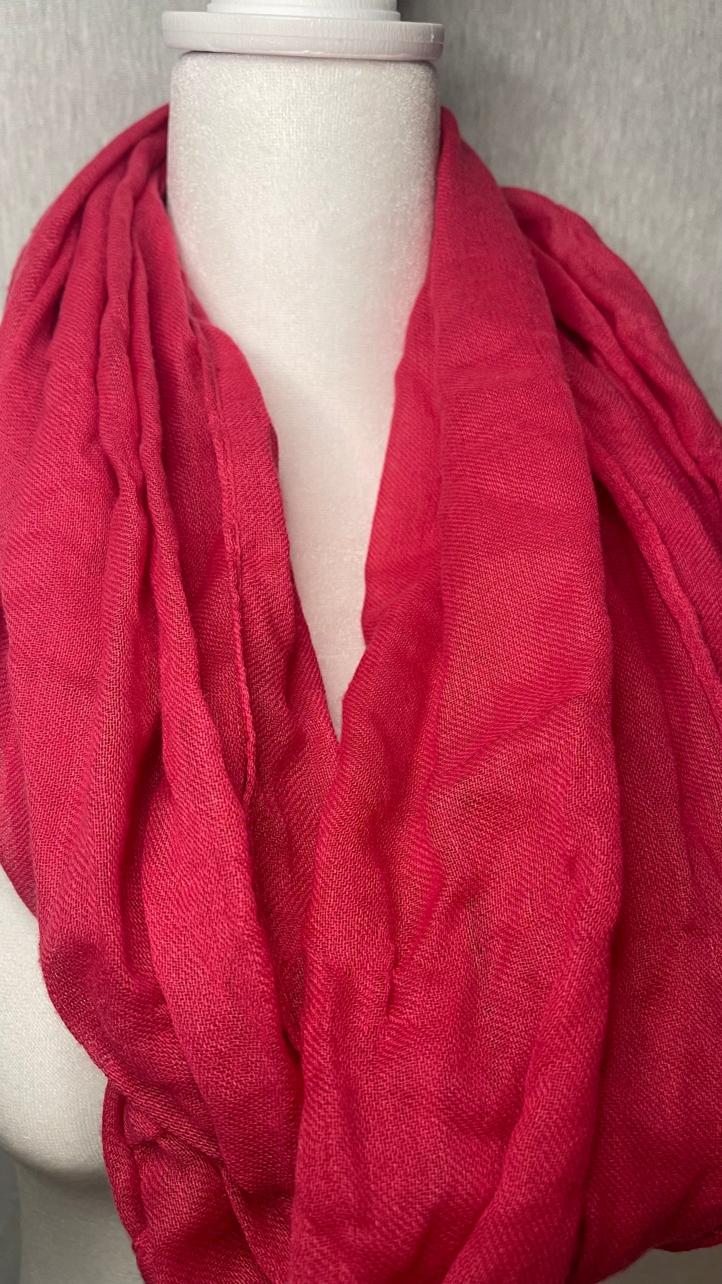 Hot Pink Infinity Scarf