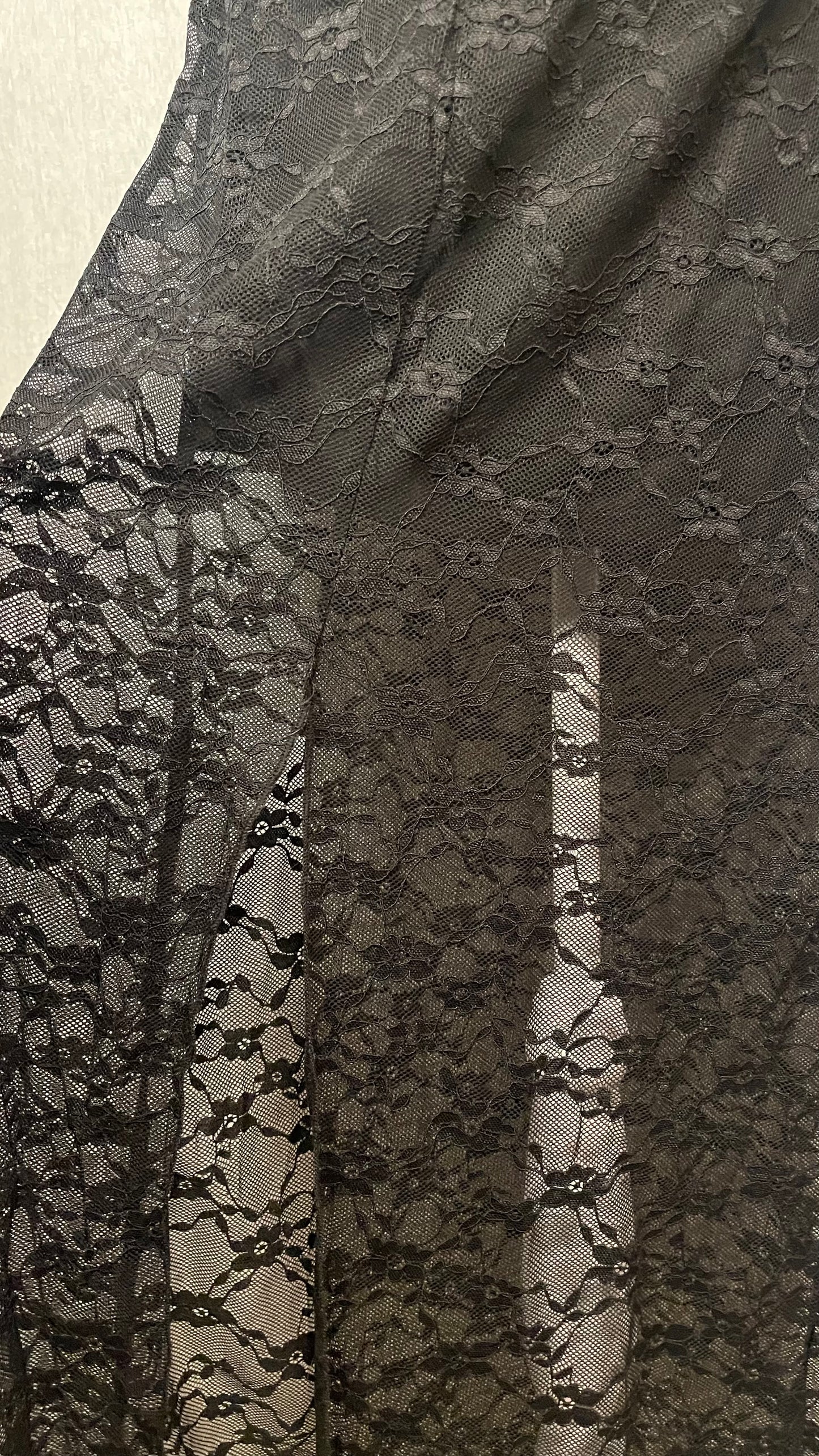 XS Wild Fable Black Lace Dress