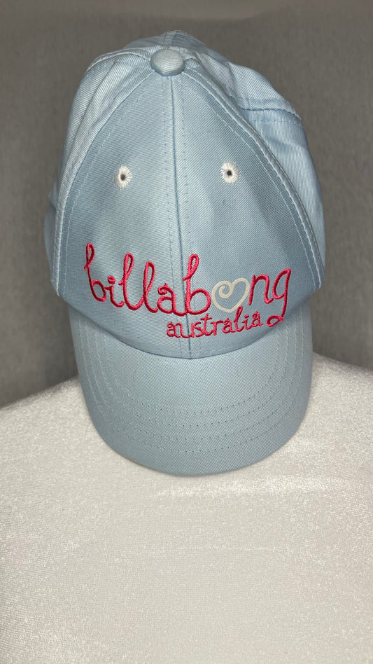 Blue Billabong Australia Adjustable Hat