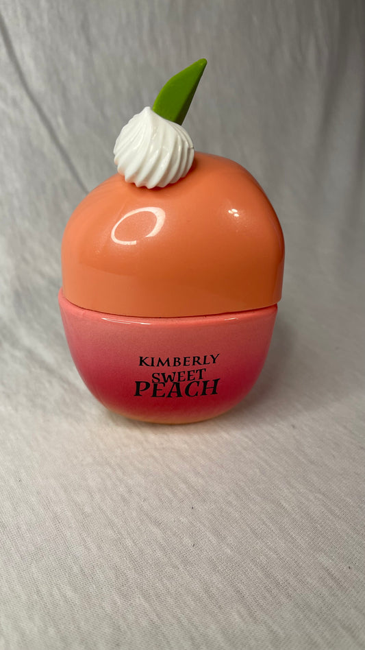 Sweet Peach Glass Bottle Perfume
