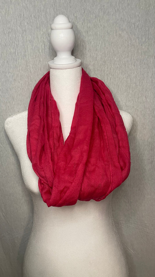 Hot Pink Infinity Scarf