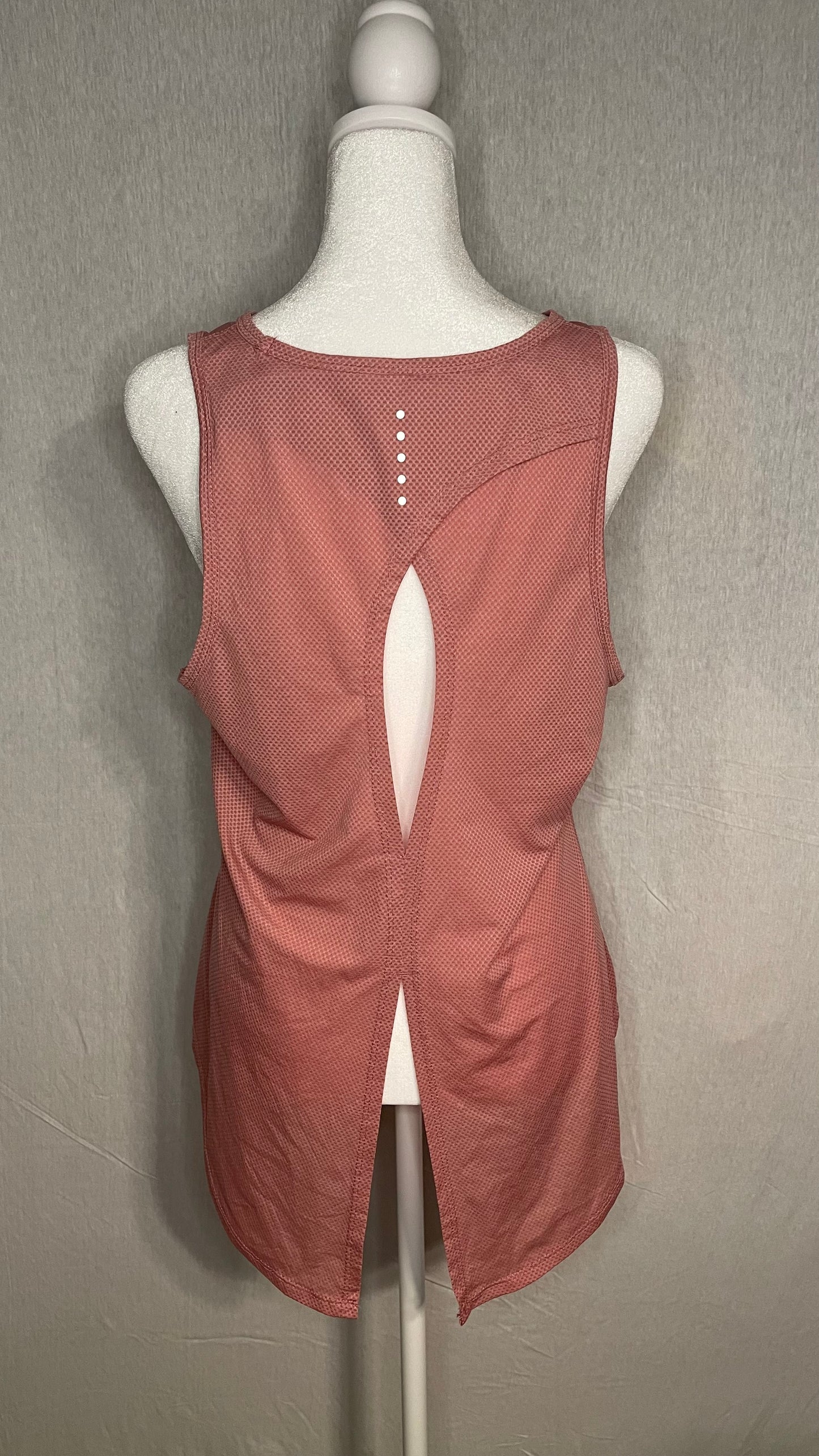 MED Double Open Back Athletic Tank