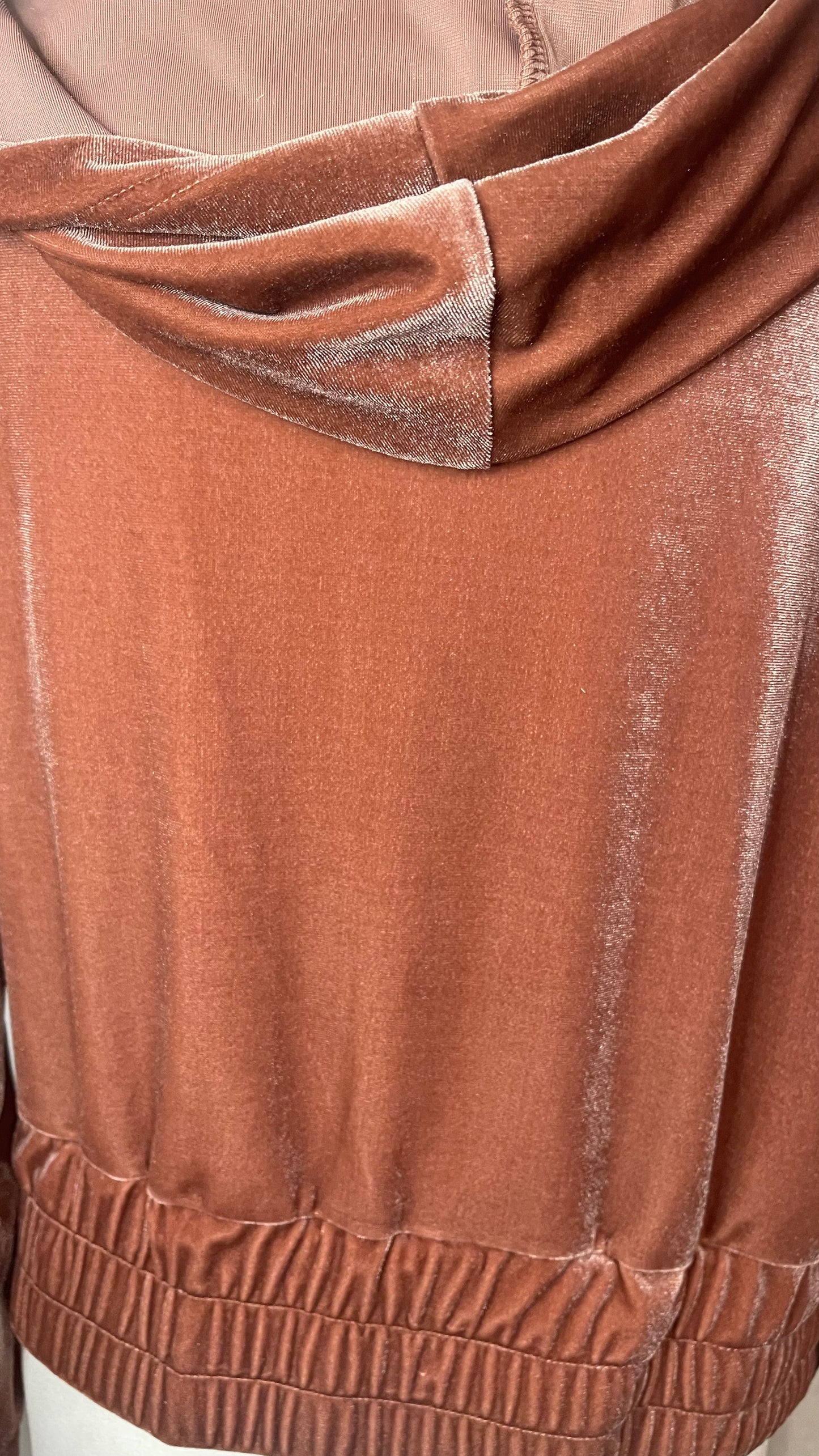 SM Shein Velvet Tracksuit Jacket